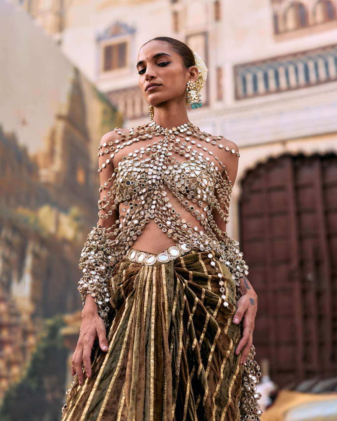 Ratnangi Skirt Set
