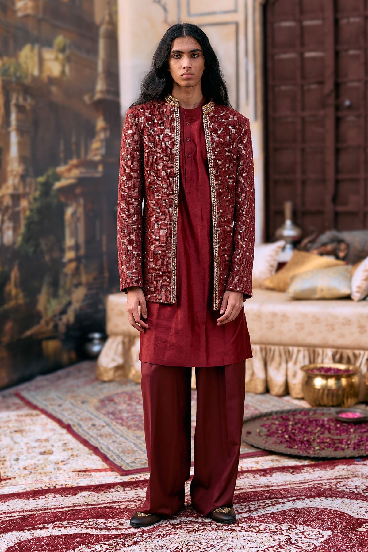 Rajang Sherwani Set