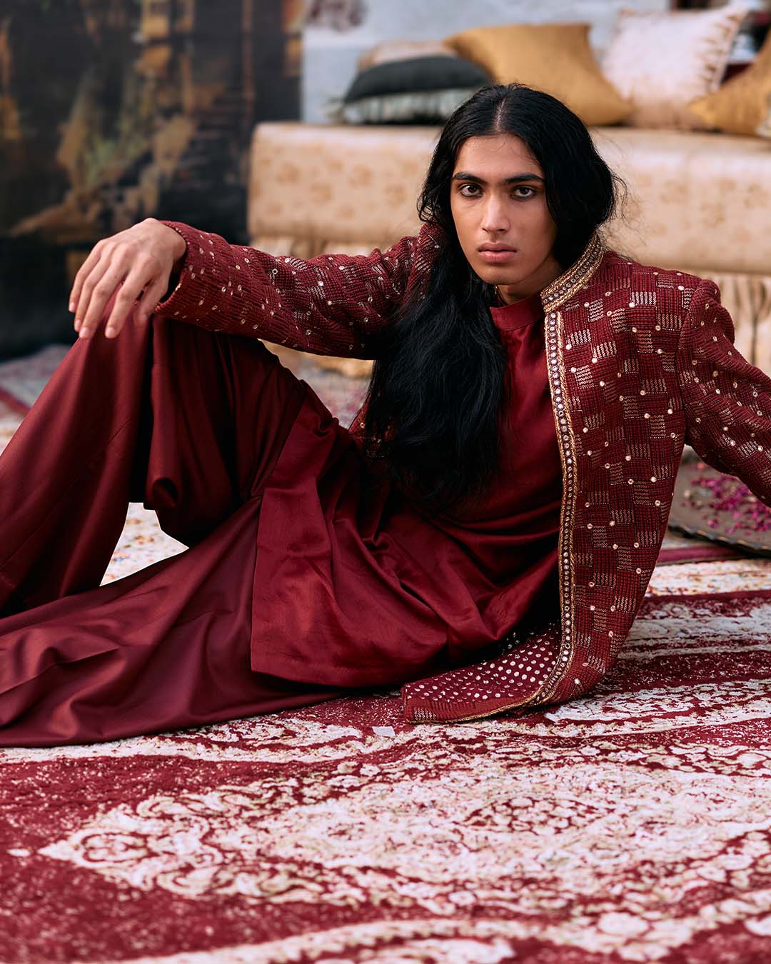 Rajang Sherwani Set