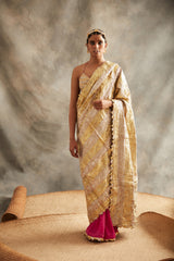 Sona Chandi Gulabi Saree