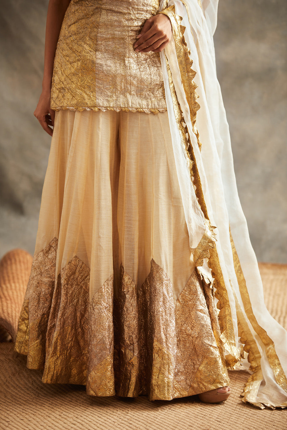 Chandi Sona Garara Set