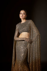 Ombre Glam Lehenga Set