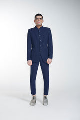 Men Blue Blink