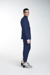 Men Blue Blink