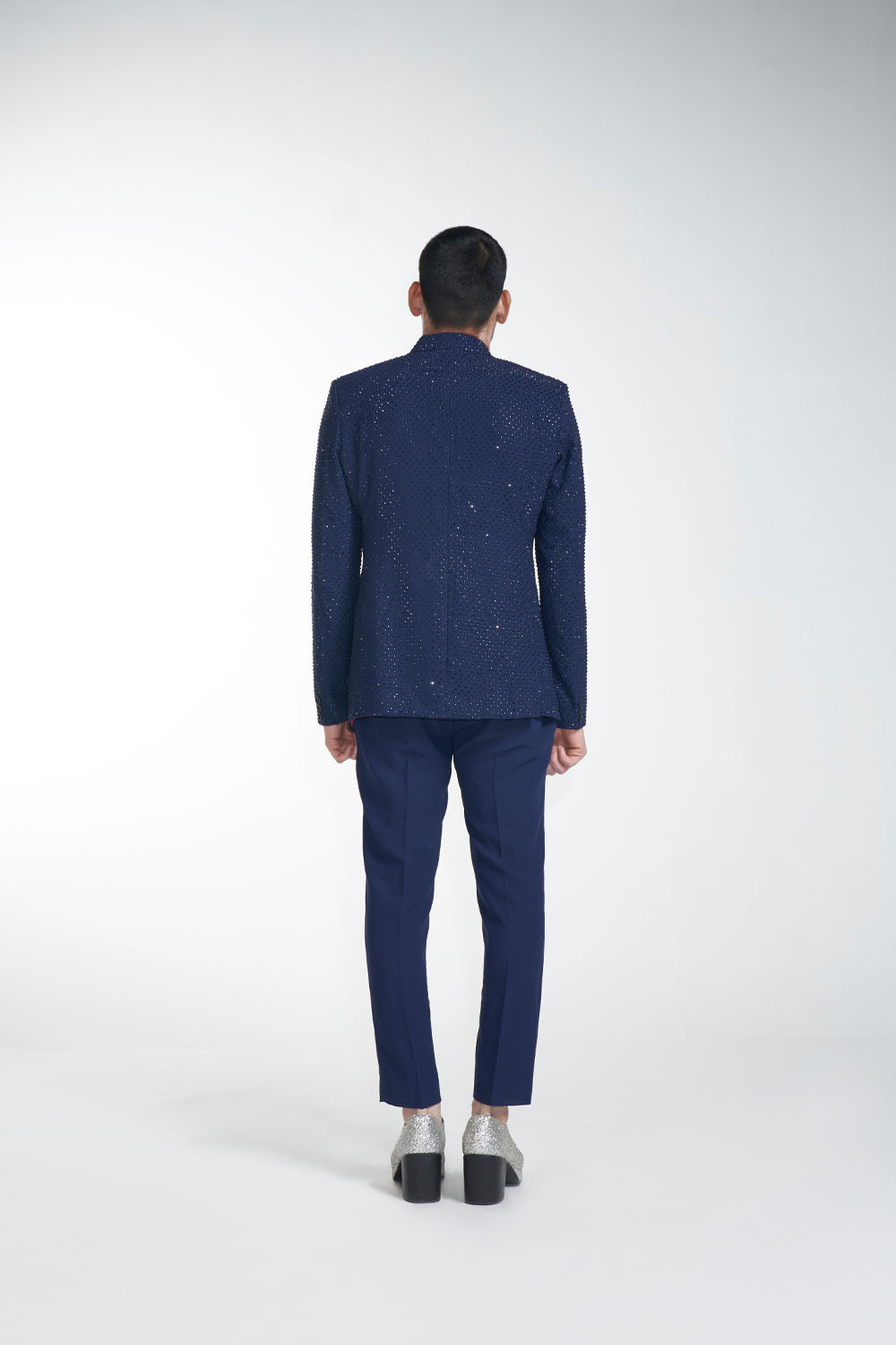 Men Blue Blink