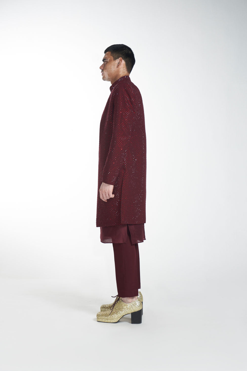 Men Maroon Fusion