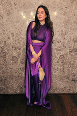 Sonakshi Sinha in Violeta Cape Set