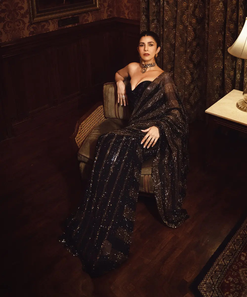 Nimrat Kaur in Vixen Saree Set