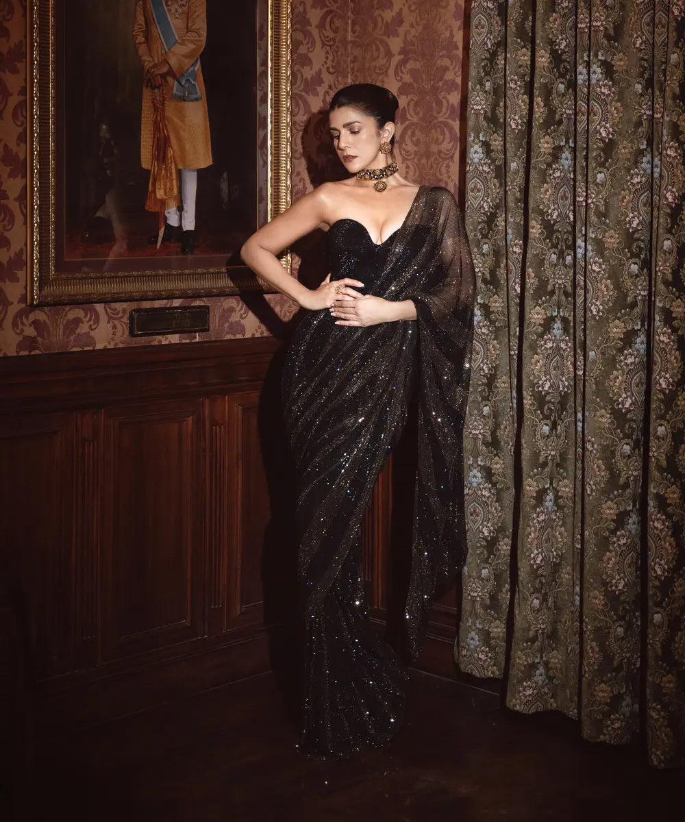 Nimrat Kaur in Vixen Saree Set
