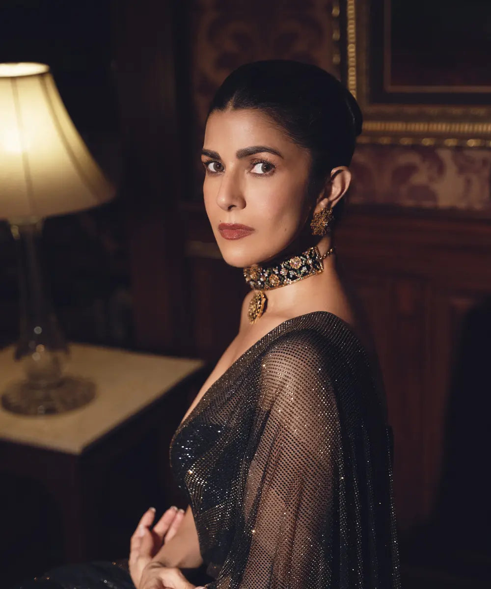 Nimrat Kaur in Vixen Saree Set