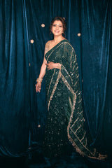Kajol in Vanamala Saree Set