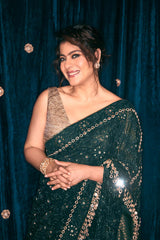Kajol in Vanamala Saree Set