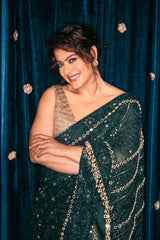 Kajol in Vanamala Saree Set