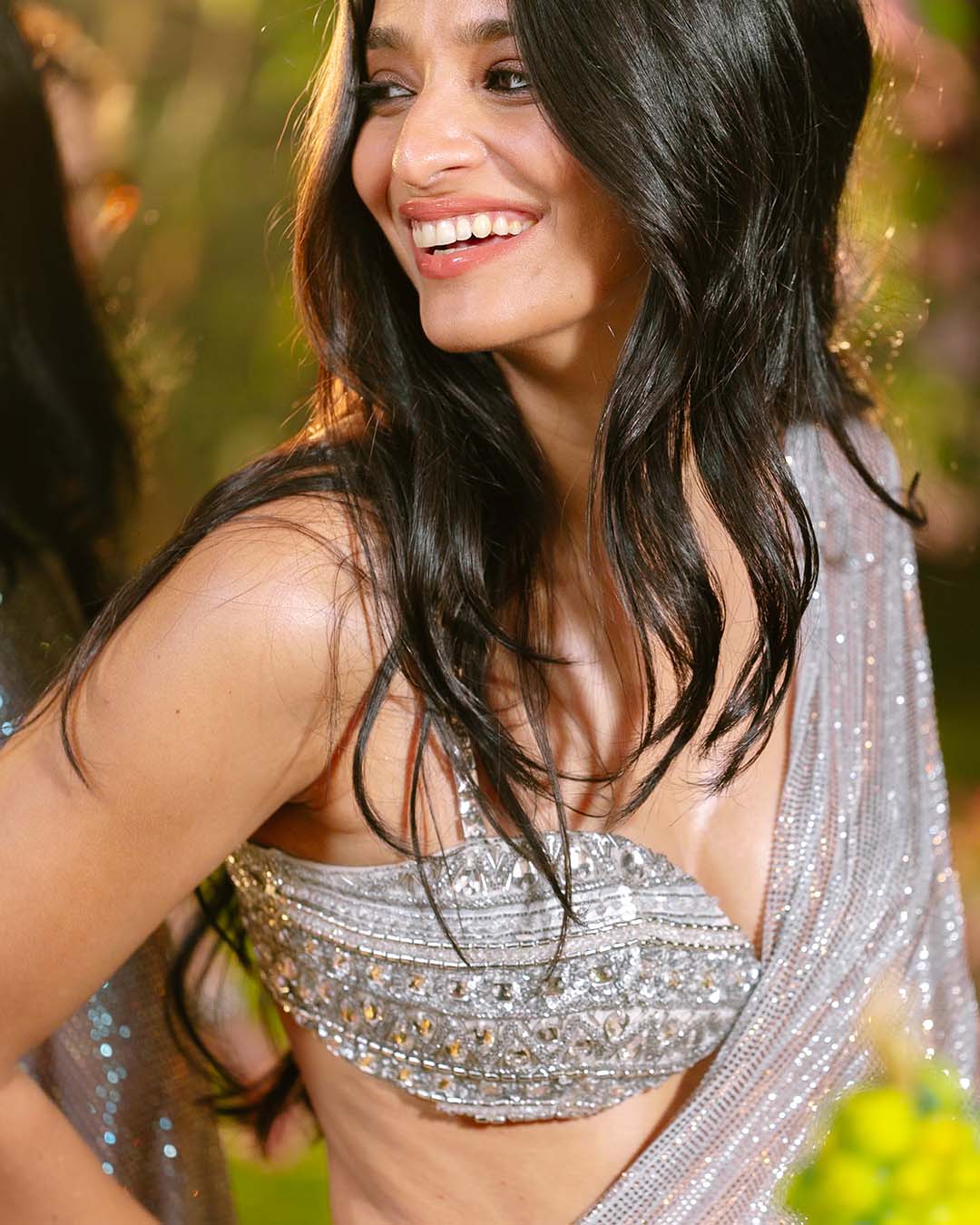 Celestial Stride Saree Set