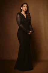 Kajol in celestial night top and skirt