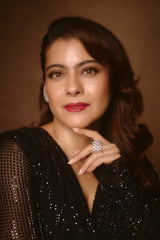 Kajol in celestial night top and skirt