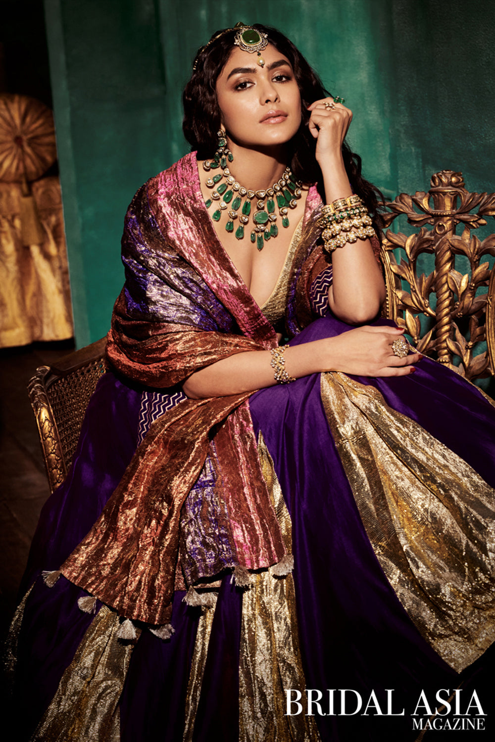 Mrunal Thakur in Fanaa Lehenga Set