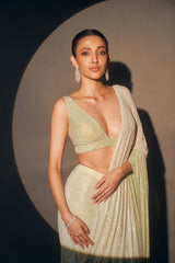 Neha Shetty in Ombre Crystal Cascade