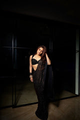 Samiksha pednekar in Marquise Saree Set