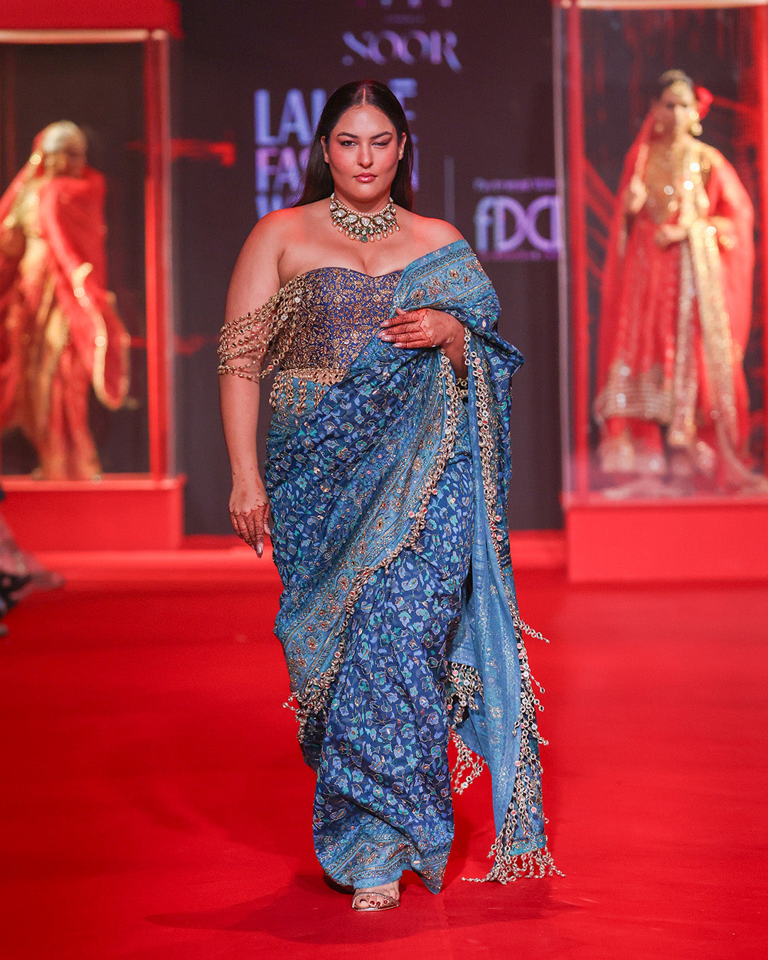 Neelambari Saree Set