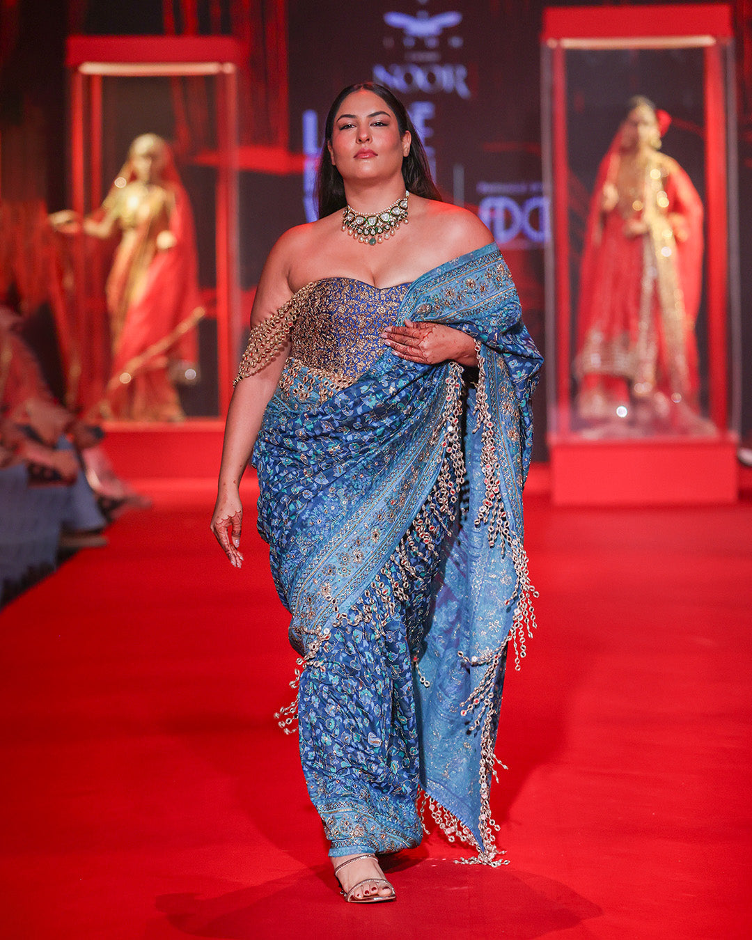 Neelambari Saree Set