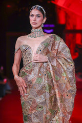 Rangrekha Saree Set