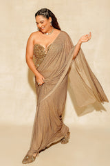 Sakshi Sindhwani in Golden Scarab