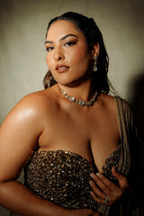 Sakshi Sindhwani in Golden Scarab