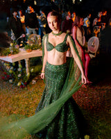 Emerald ?lan Lehenga Set