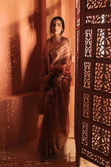 Anupreet Sidhu in Mayur Shilp Saree and Rose Gold Mirror blouse