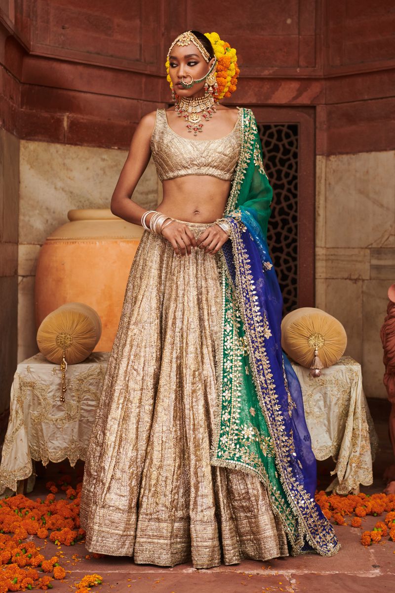 Chaandi Lampi Lehenga