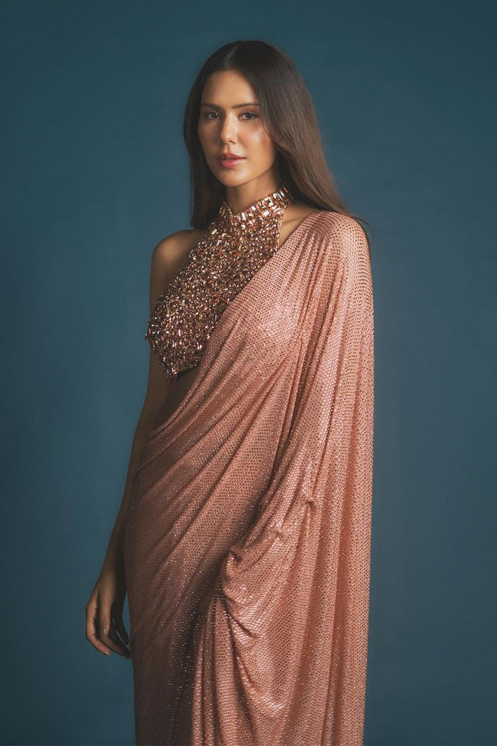 Sonam Bajwa in Scarab Serenity Saree