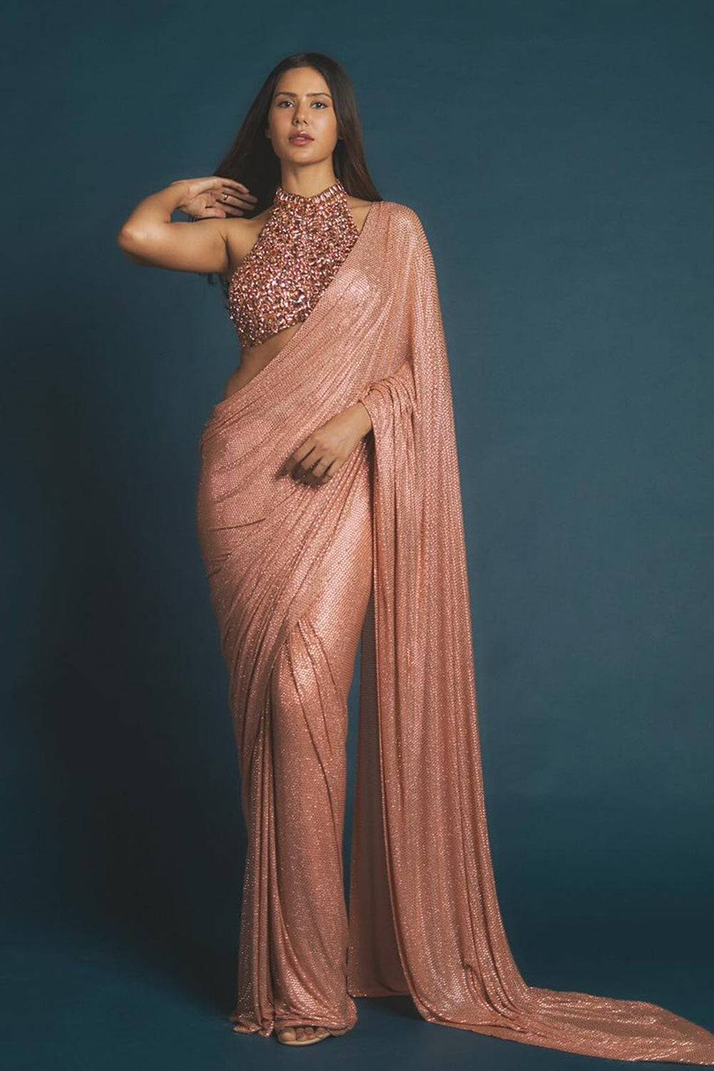 Sonam Bajwa in Scarab Serenity Saree