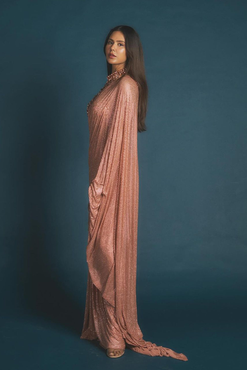 Sonam Bajwa in Scarab Serenity Saree