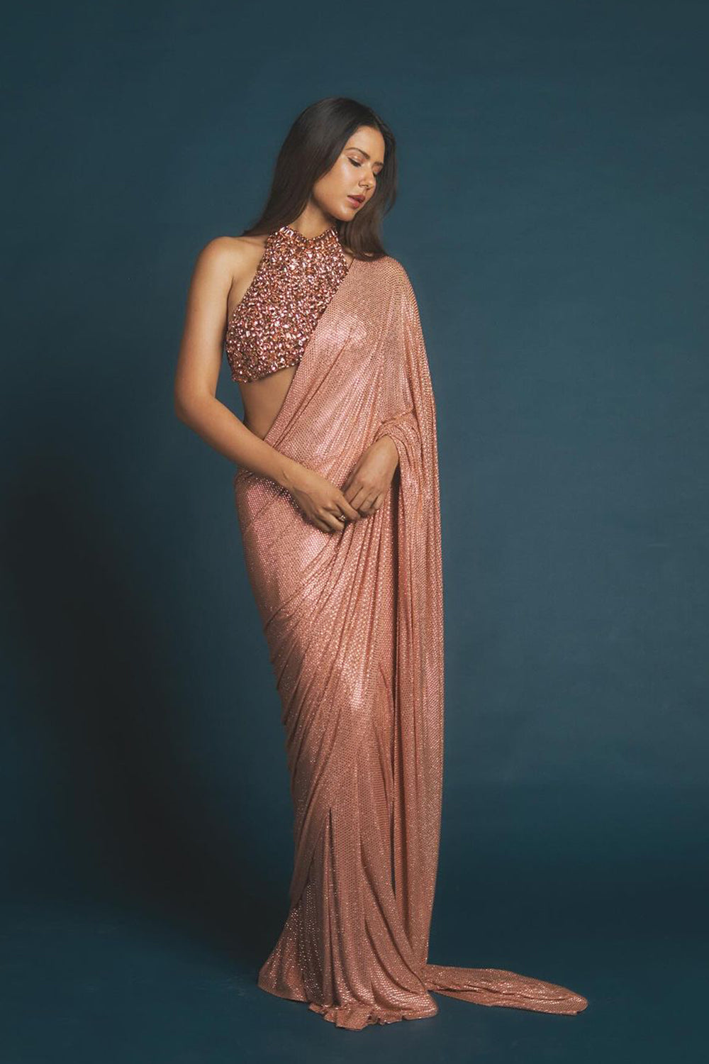 Sonam Bajwa in Scarab Serenity Saree
