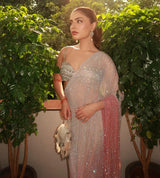 Muskan in Aaliyah Saree Set