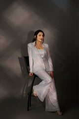 Madhuri Dixit in Boxy Crystal Studded Jacket, Pant