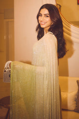 Khushi Kapoor in Ombre Crystal Cascade
