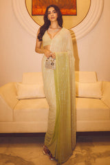Khushi Kapoor in Ombre Crystal Cascade