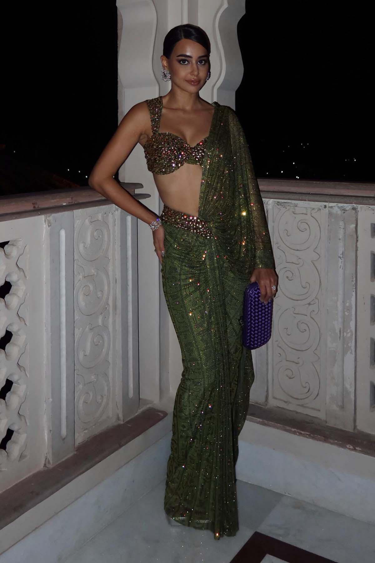 Arushi Mehra in Tia Saree Set