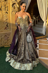 Arushi Mehra in Sheesh Jamuni Lehenga Set