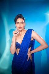 Karishma tanna in Bastet Saree Set