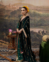 Azal Makhmali Kaftan (Dupatta Excluded)