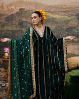 Azal Makhmali Kaftan (Dupatta Excluded)