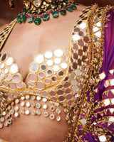 Chandi Sona Halftone Lehenga