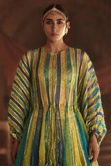 Mahi Kaftan Jacket Skirt Set