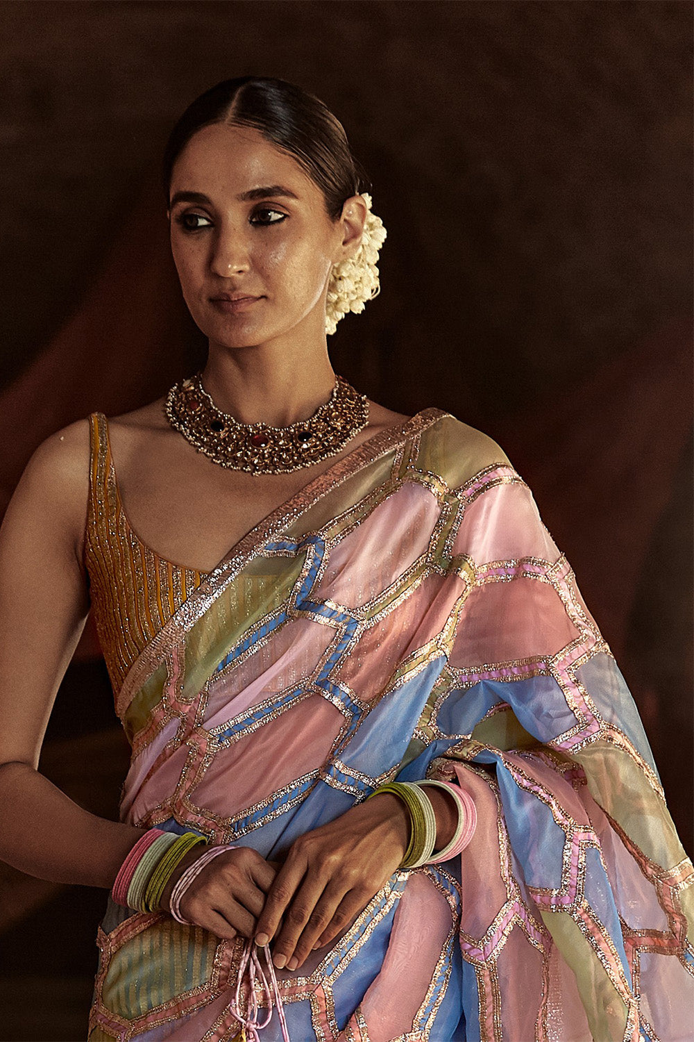 Erum Saree Blouse Set