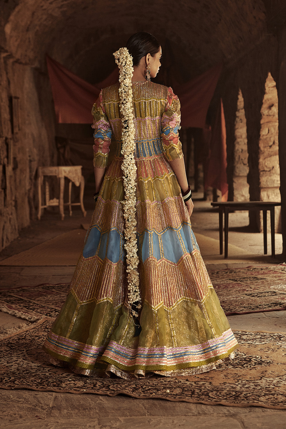 Fiaza Jacket Skirt Set