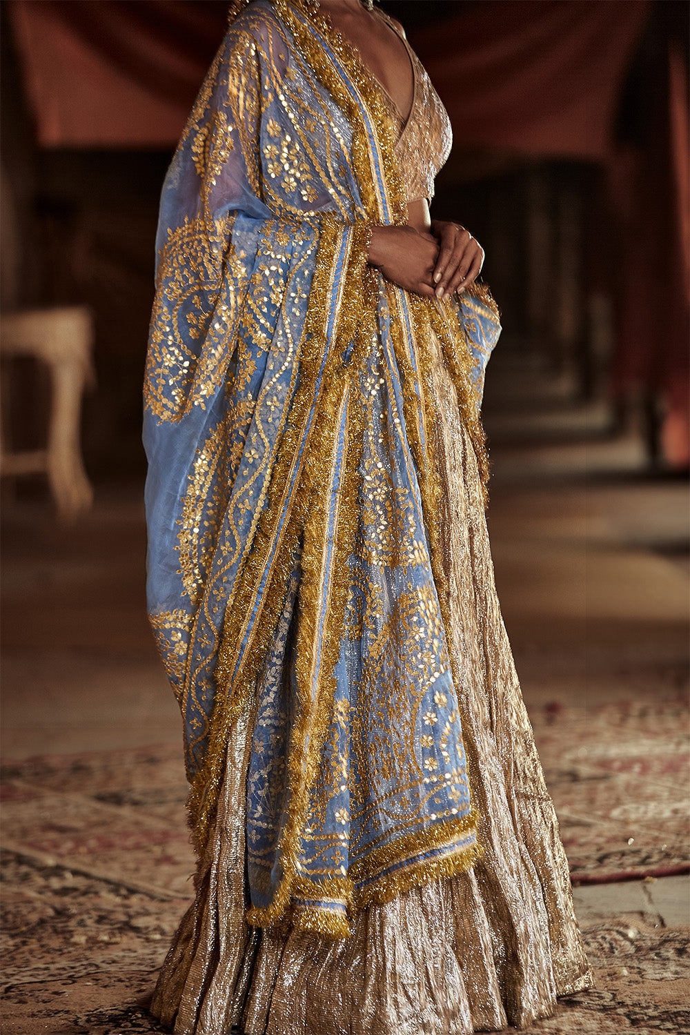 Falak Chaandi Sharara Set