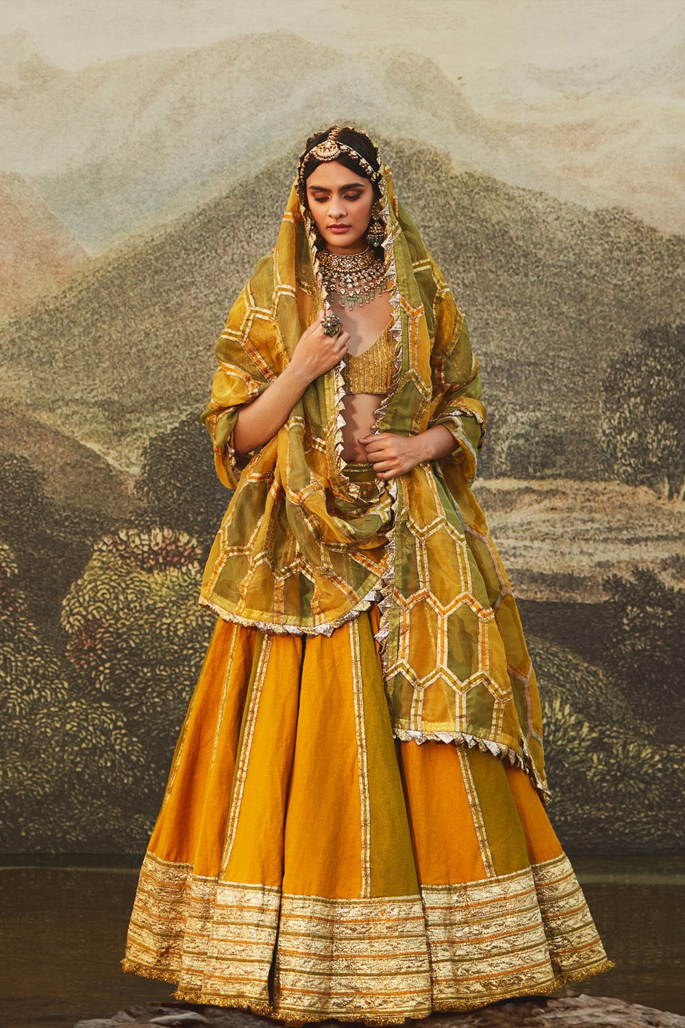 Khalish Lehenga Set